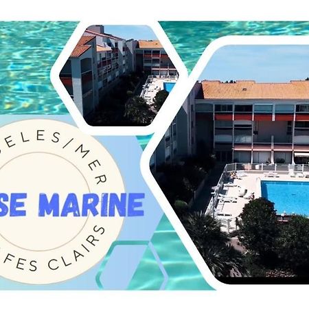 La Brise Marine ~ 300M Mer~Piscine~Clim~Wifi~Calme Аржеле-сюр-Мер Екстер'єр фото